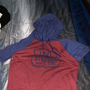 Nice levi hooded shirt